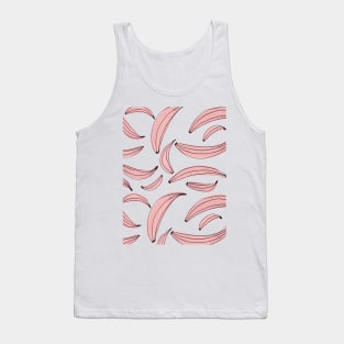 Watercolor bananas - pink Tank Top